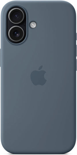 Apple Silicone Case with MagSafe Back Cover Silicone Anchor Blue (iPhone 17)
