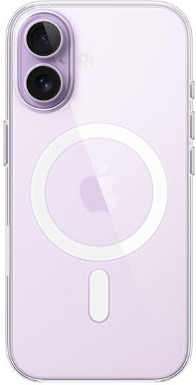 Apple Clear Case with MagSafe Back Cover Σιλικόνης Διάφανο (iPhone 17)