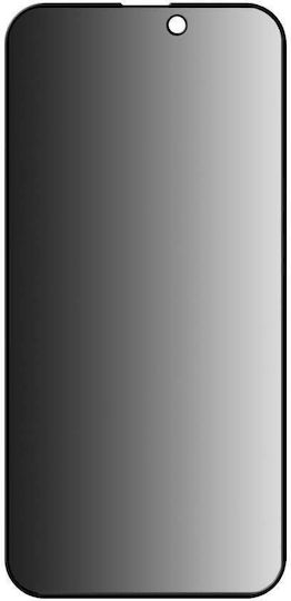 Anank 2.5D Privacy Screen Protector iPhone 16 Pro Max Black