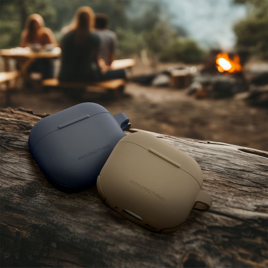 AmazingThing Omni Husă în culoarea Bej pentru Apple AirPods 4