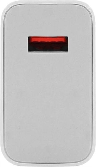 Xiaomi Încărcător Fără Cablu cu Port USB-A 90W Quick Charge 3.0 Albς (MDY-15-EK)