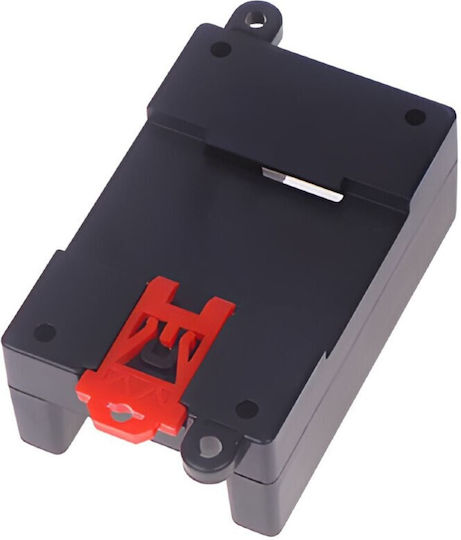 Ez-p06b 82*54*32 мм Пластмасова Кутия Черен Отвори Отгоре Отдолу