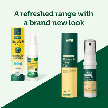 Holland & Barrett Βιταμίνη D για Ενίσχυση του Ανοσοποιητικού & την Υγεία των Οστών 1000iu Μέντα 15ml