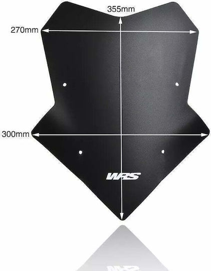 Motorcycle Windshield & Windscreen Tinted Visor for Yamaha Tracer 900 ABS 2018-2020 YA005NO
