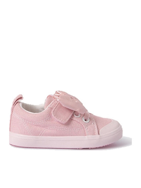 Παιδικά Sneakers με Σκρατς Ροζ