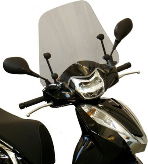 Fabbri Getöntes Visier Motorrad für Honda SH 300 2016-2020 3178/LD