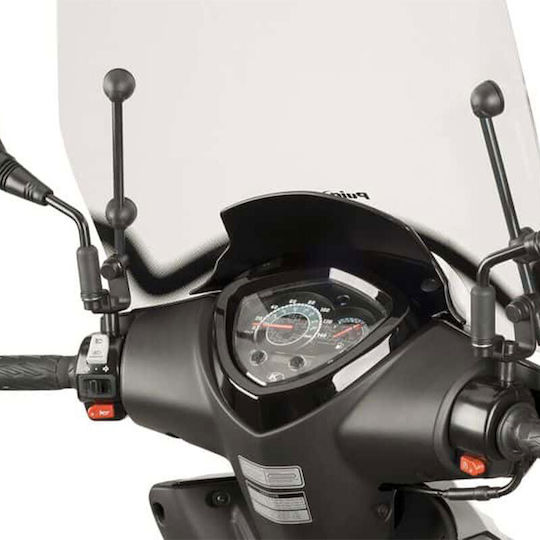 Puig Transparentes Visier Motorrad für Kymco Agilität 125 9241W