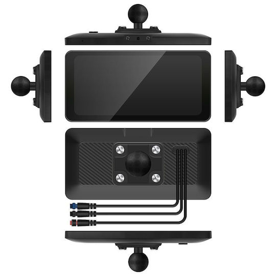 Digital IQ Motorcycle Navigation Display Μοτοσυκλέτας DIQ_PNA_6300_CPA