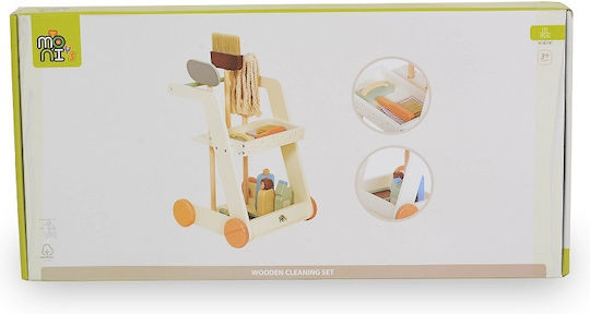 Moni Wooden Cleaning Toy for Ages 3+
