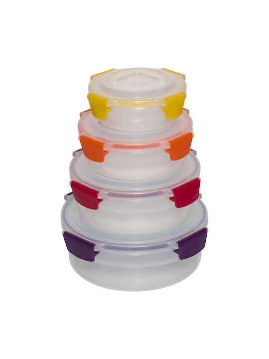 Joseph Joseph Set Plastic Multicolour Lunch Boxes 12.6x26.8cm 4 Pieces
