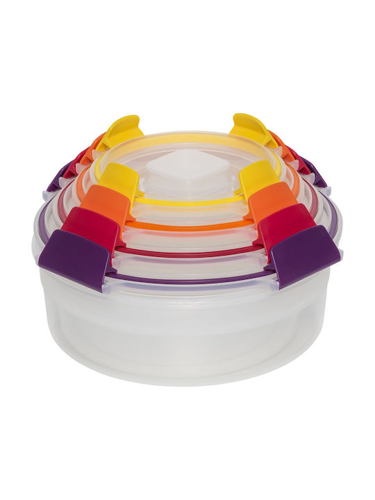 Joseph Joseph Set Plastic Multicolour Lunch Boxes 12.6x26.8cm 4 Pieces