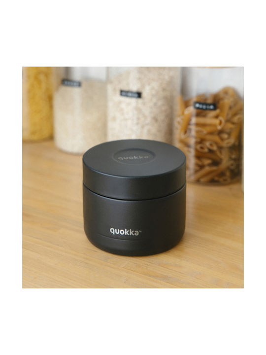 Quokka Inox Thermo Lunch Box Black 360ml