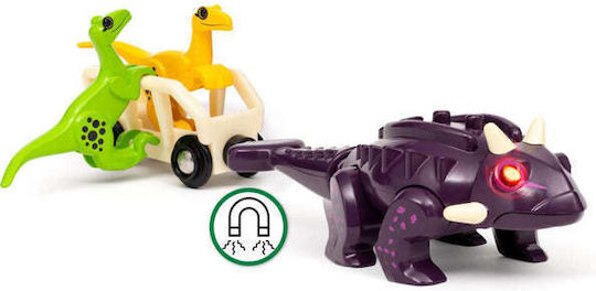 Action-Figur Dinosaurier mit Sound und Licht 6cm.