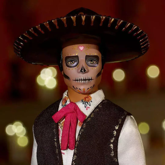 Barbie Dia De Los Muertos Collectible Boy Doll for 3+ years+ Years (Various Designs/Assortments of Designs) 1pc