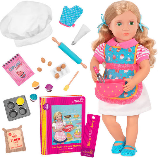 Our Generation Baking Fashion Jenny Păpușă pentru 3+ ani+ Ani 46cm.