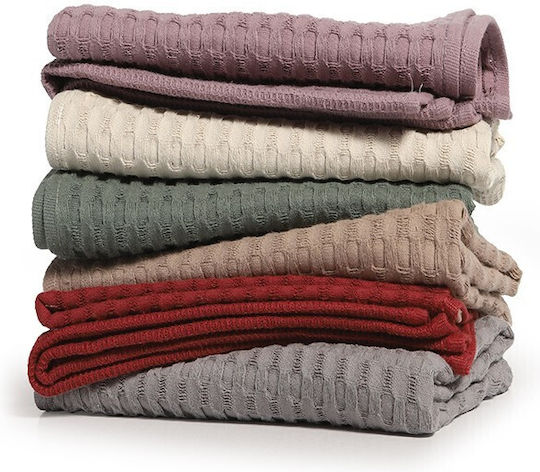 Nef-Nef Homeware Tea Towel Mocca 45x68cm