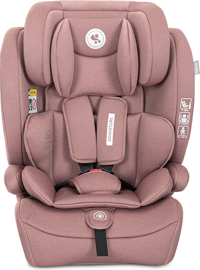 Lorelli Adventure Baby Car Seat i-Size Pink 9-36 kg