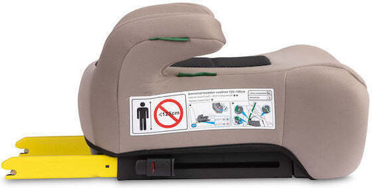 Caretero Jaguar Детско Столче за Кола Бустер i-Размер с Isofix Бежов