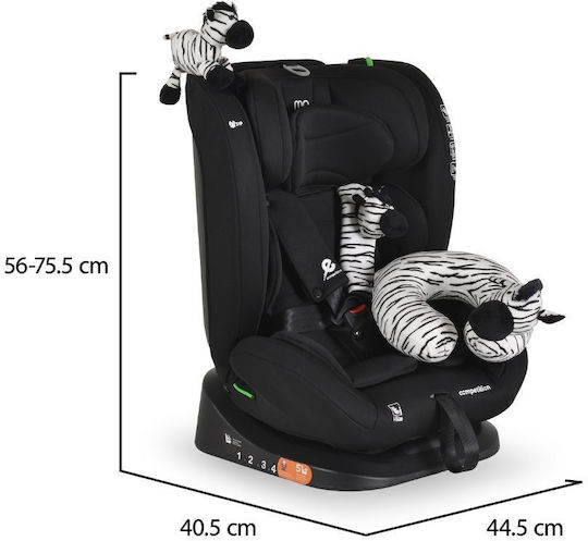 Cangaroo Competition Baby Car Seat i-Size Midnight Black