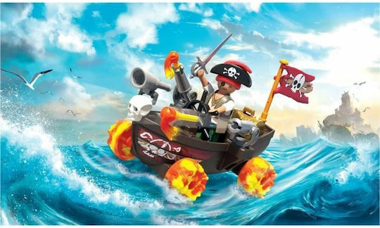 Playmobil Луда пиратска лодка за 4-10 години