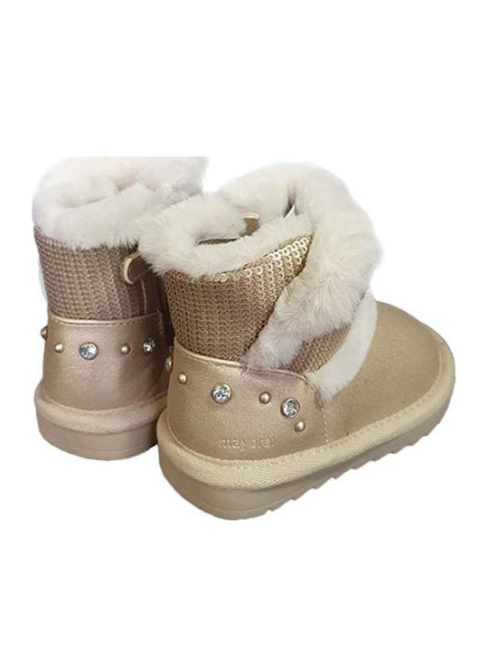Kids Boots Gold