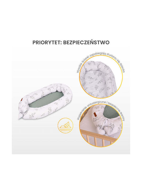 Sensillo Βρεφικό Μαξιλάρι Φωλιά Μπεζ 45x80εκ.