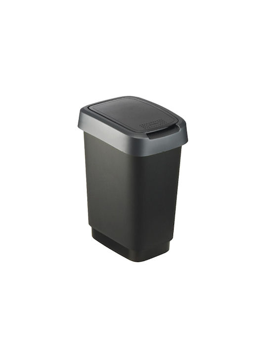 Rotho Babydesign Twist Waste Bin Waste Plastic Gray 50lt 1pcs