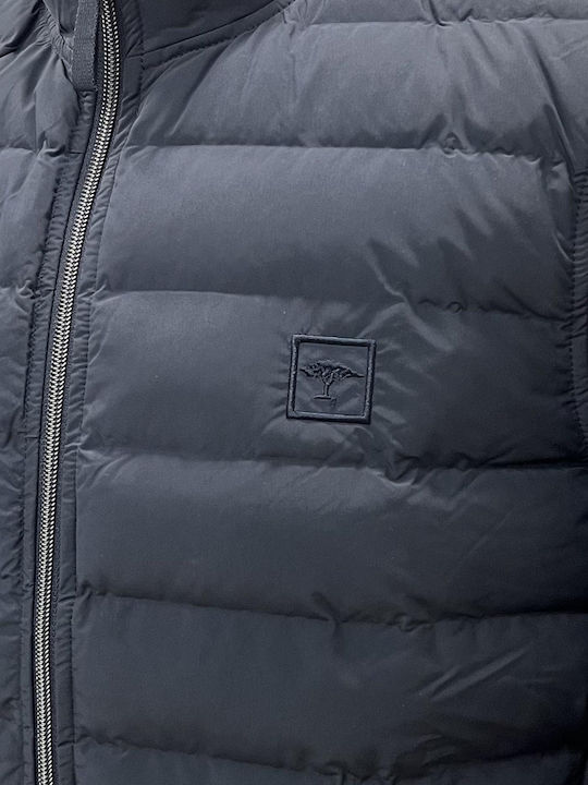 Geacă Puffer Albastru Închis