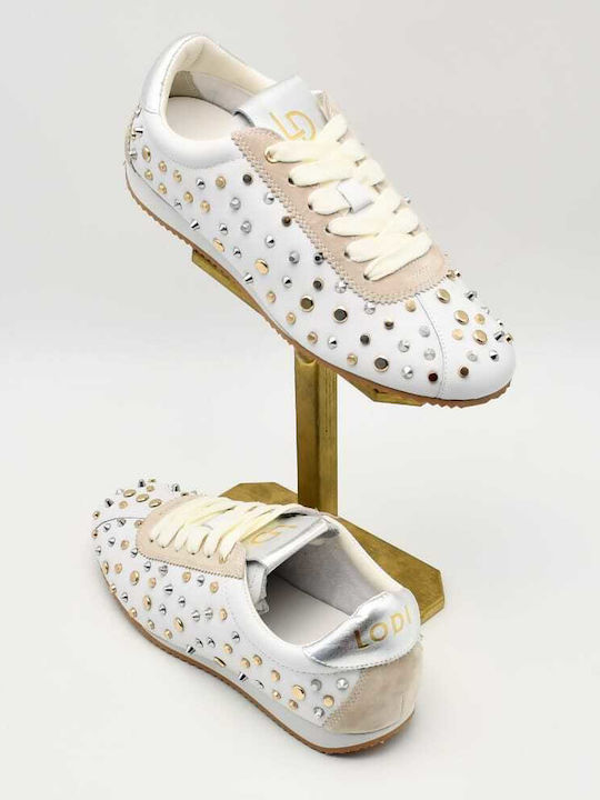 Γυναικεία Sneakers Λευκό / Μπεζ