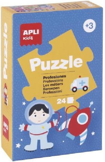 Παιδικό Puzzle Professions για 3+ Ετών 24pcs Apli Kids