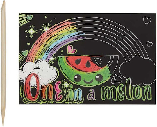 Ooly Painting Mini Scratch and Scribble Lil Juicy for Children 6+ years old Years