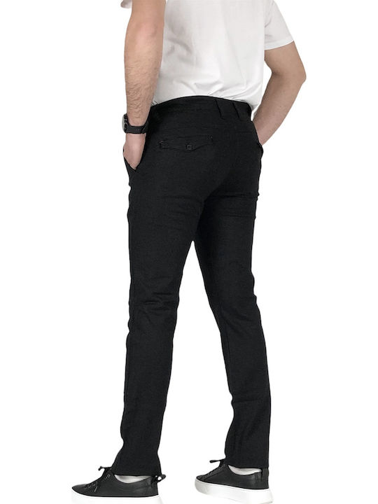 Παντελόνι Chino Ελαστικό ΜΑΥΡΟ