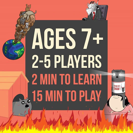 Game Expansion Barking Kittens for 2-5 Players 7+ Years Old (EN) Exploding Kittens