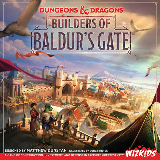 Board Game Dungeons & Dragons: Builders Of Baldur's Gate for 2-5 Players 14+ Years Old (EN) WizKids