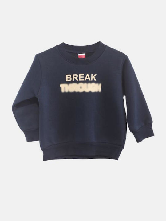 Παιδικό Φούτερ Μπλε Break