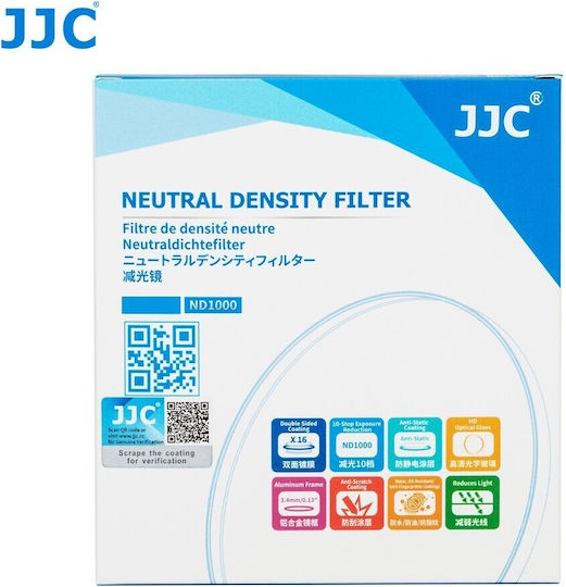 JJC 1000 Filtru ND Cu diametrul 72mm pentru obiective foto