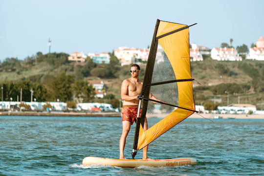 Virtufit Surfer Gonflabilă Placă SUP / Windsurf cu Lungime 3.05m Portocaliu