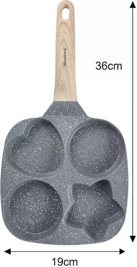 Klausberg Tigaie din Aluminiu Turnat cu Strat Antiaderent 36cm