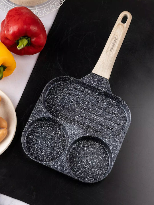 Klausberg Pan aus Druckguss-Aluminium mit Steinbeschichtung 36cm