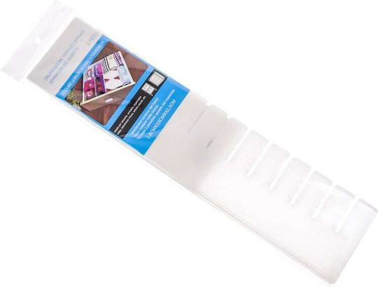Plastic Drawer Divider For Clothes in White Color 2pcs