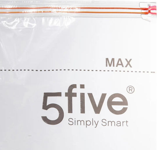 5Five Plastic Storage Bag For Clothes Airtight and with Vacuum 80x60cm 1pcs