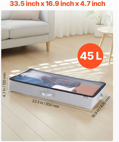 Vevor Storage Box for Blanket/Duvet 85x12cm 2pcs