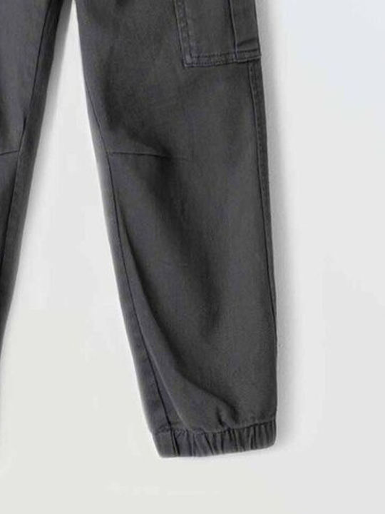 Pantaloni Cargo pentru Copii Cărbune de lemn