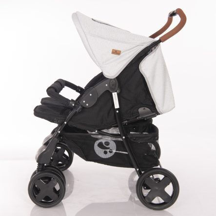 Lorelli Twin Reglabil Cărucior dublu Potrivit pentru Nou-născut Verde 14.70kg
