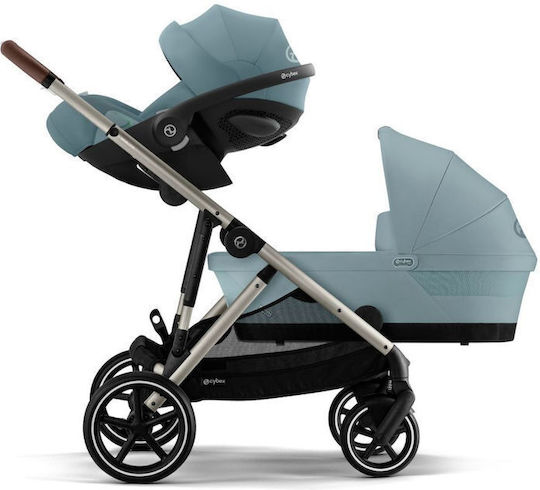 Cybex Gazelle S Adjustable Baby Stroller Suitable for Newborn Stormy Blue 12.6kg