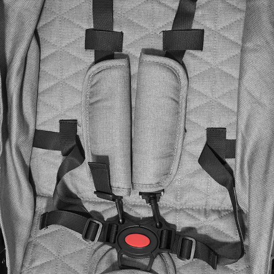 Lorelli Myla Baby Stroller Suitable for Newborn Grey 6.6kg