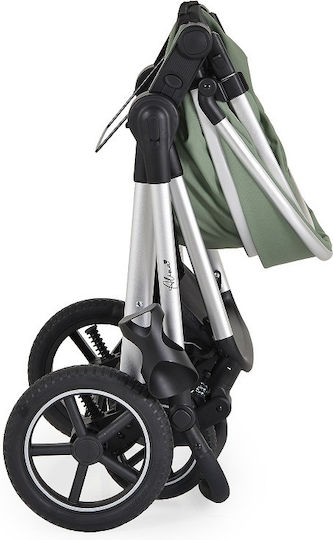 Cangaroo Alina Verstellbar 2 in 1 Baby Kinderwagen Geeignet für Neugeborene Dark Green
