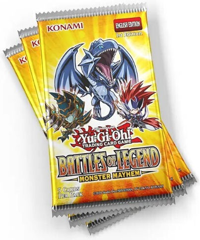 Yu-Gi-Oh Battle Legends Monster Mayhem Booster 1 Pc Kon191996