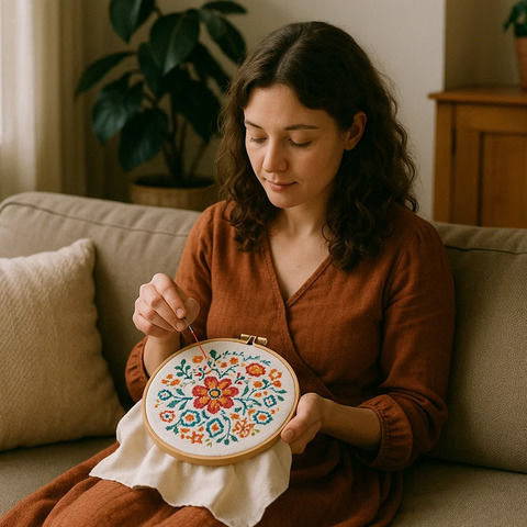 Ruhhy Thread Embroidery 8m