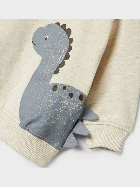 Kinder-Sweatshirt Ecru